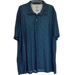 St. John's Bay Men’sBlue Casual Button Down Shirt with Classic Design